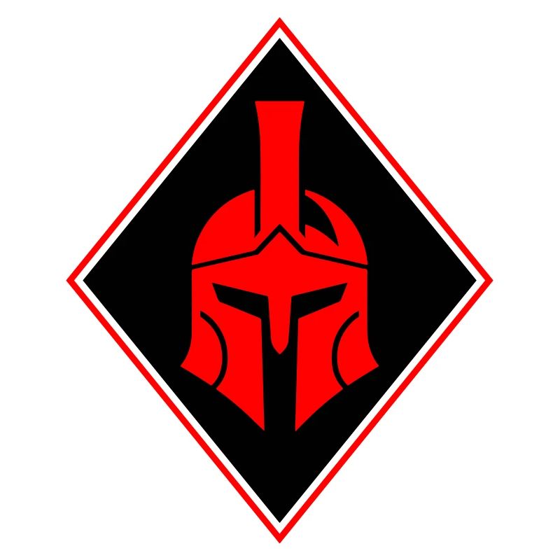 Spartan Helmet Logo Gladiator