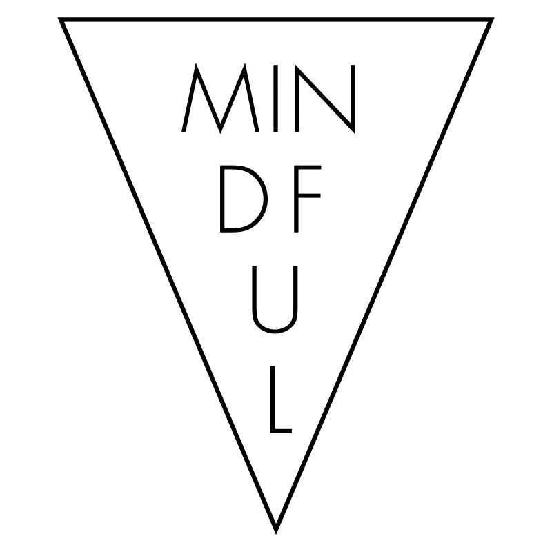 MINDFUL Dreieck Achtsamkeit