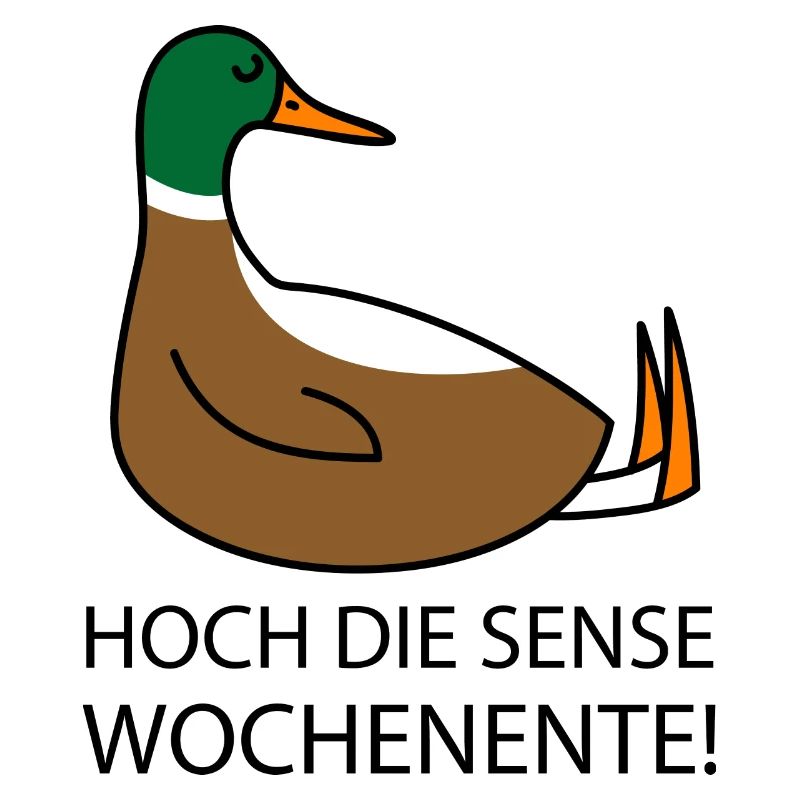 Ente will Wochenende