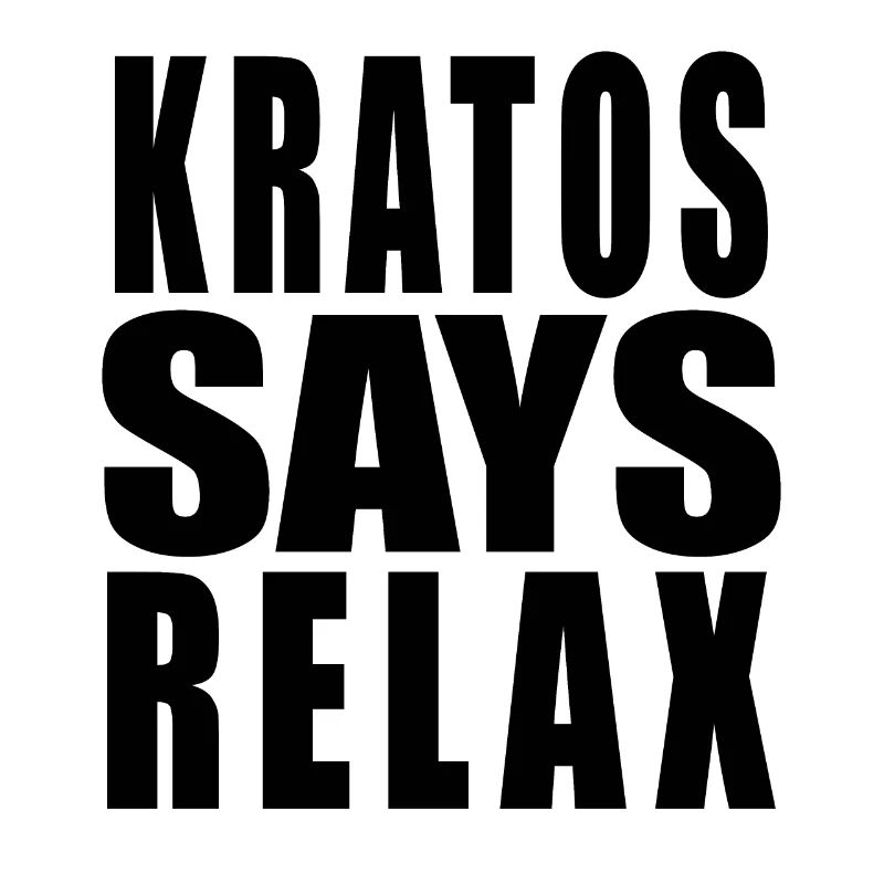 Kratos sagt Relax