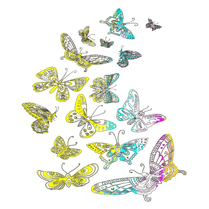Schmetterling Tattoo
