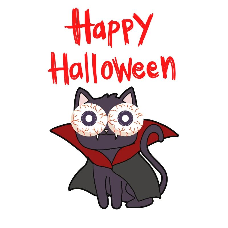 Halloween Katze