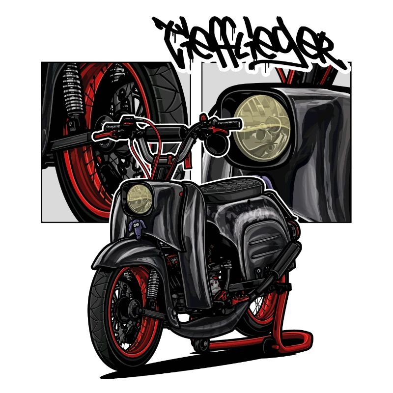 Schwalbe (black) // Illustration