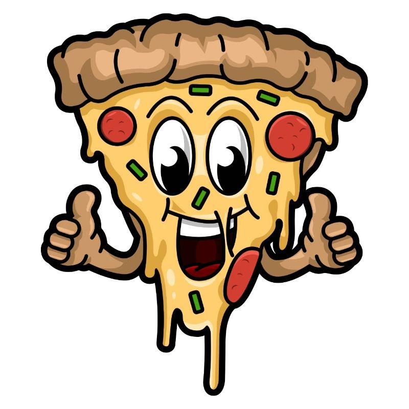 Happy Pizza Slice