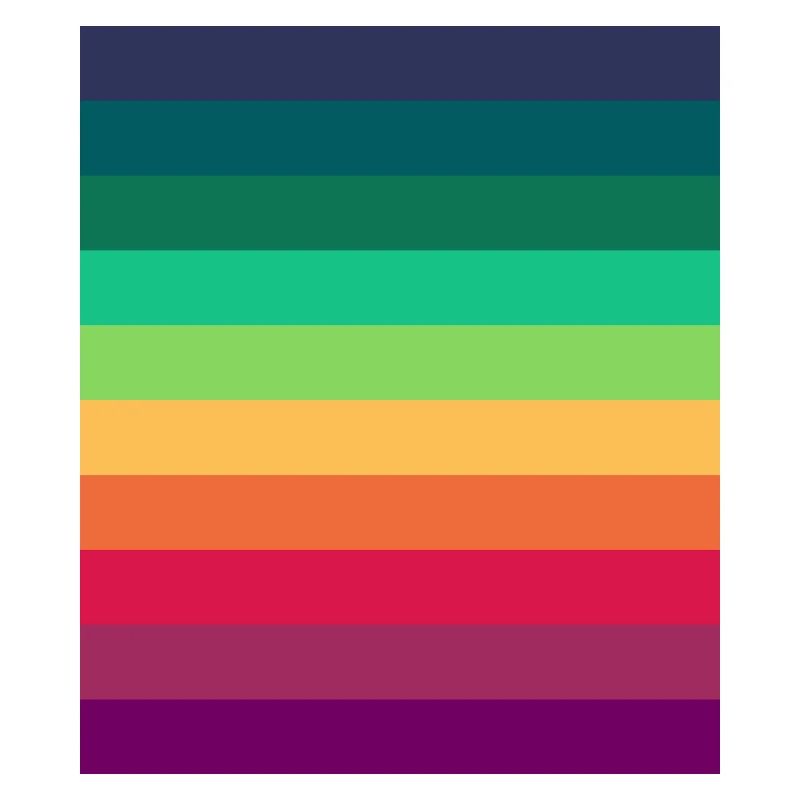 Regenbogen Fläche