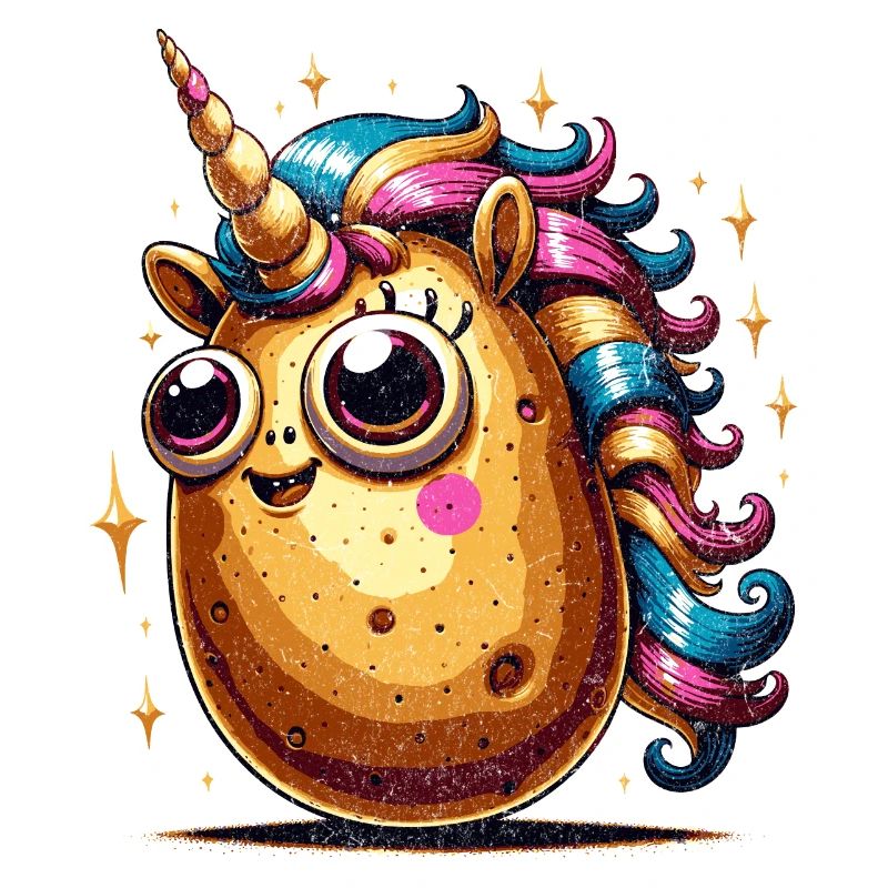Lustige Kartoffel Geschenkidee