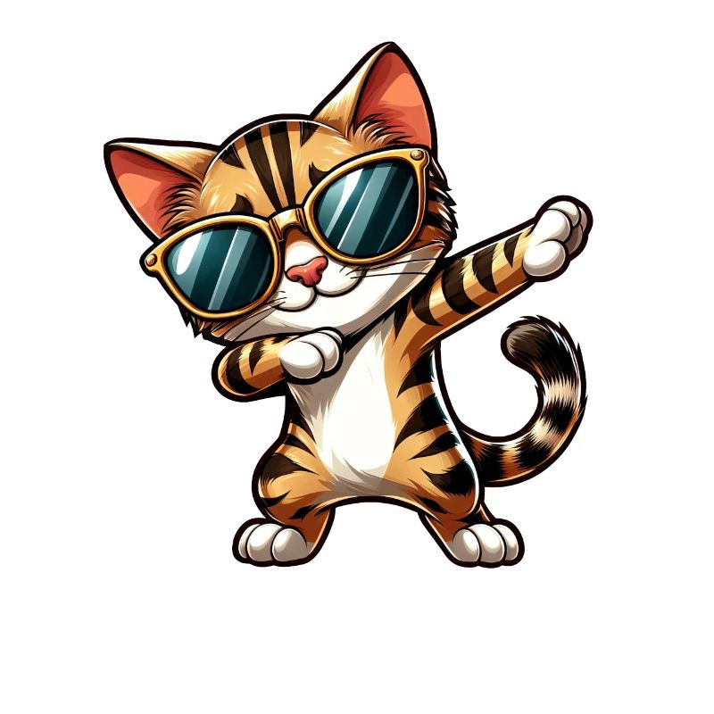 Bengal Cat Makes Dab Comic