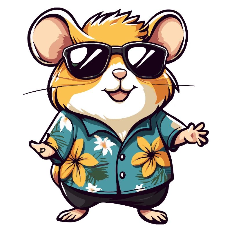 Hamster Lustig Sommer