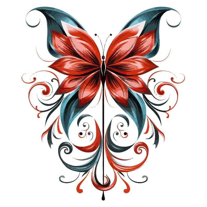 Ornament-Schmetterling
