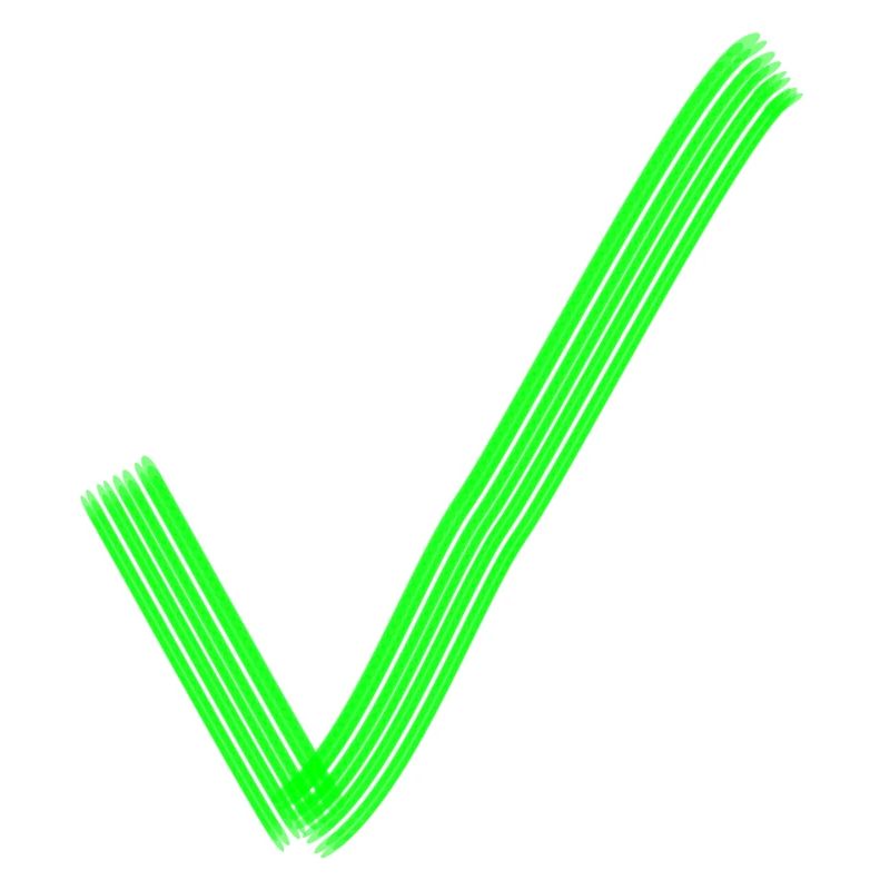 Green Check Mark Correct Sign Correction Hook