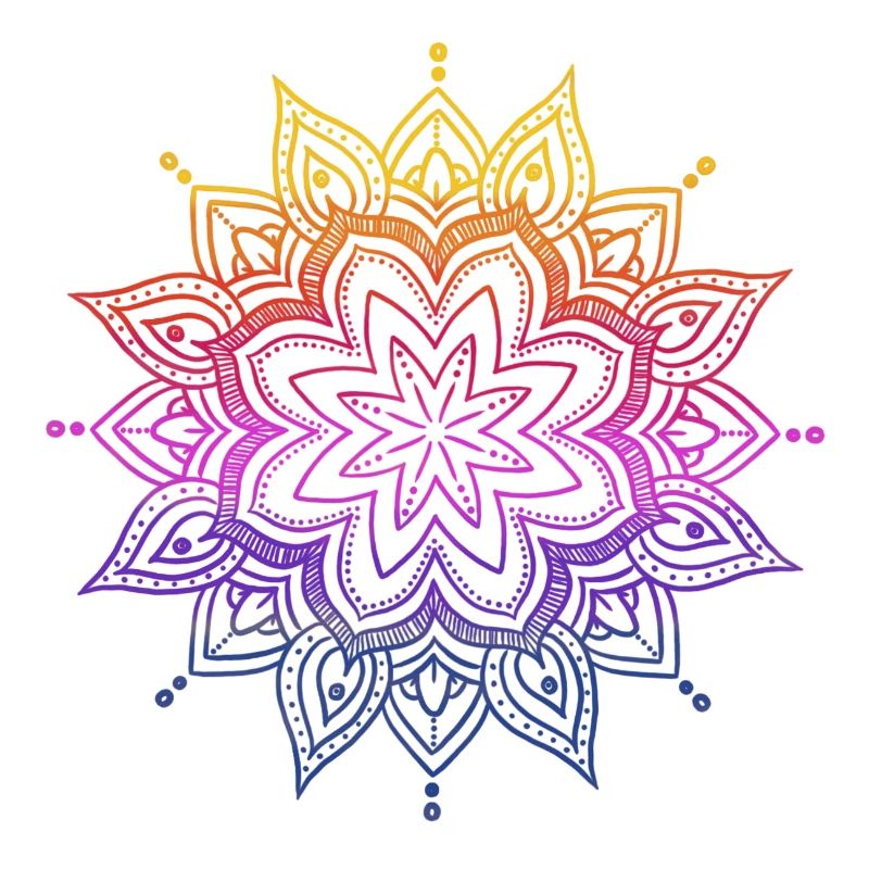 Rainbow Mandala