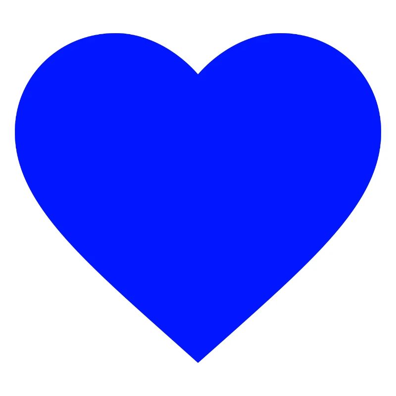 the blue heart