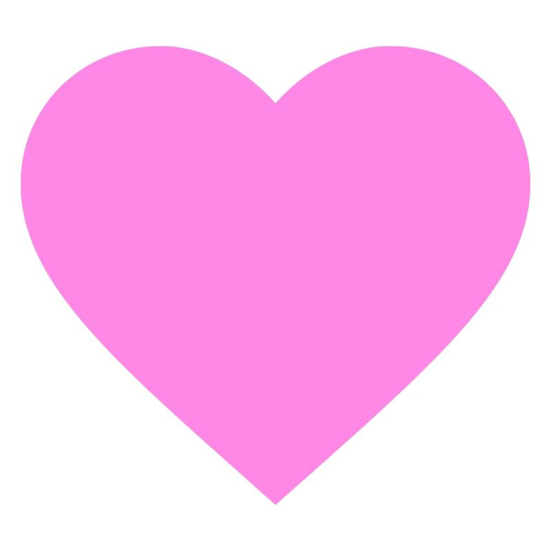 the pink/purple heart