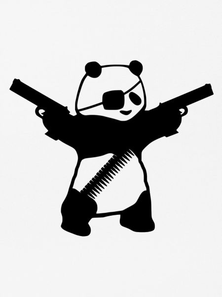 pandabär streetart