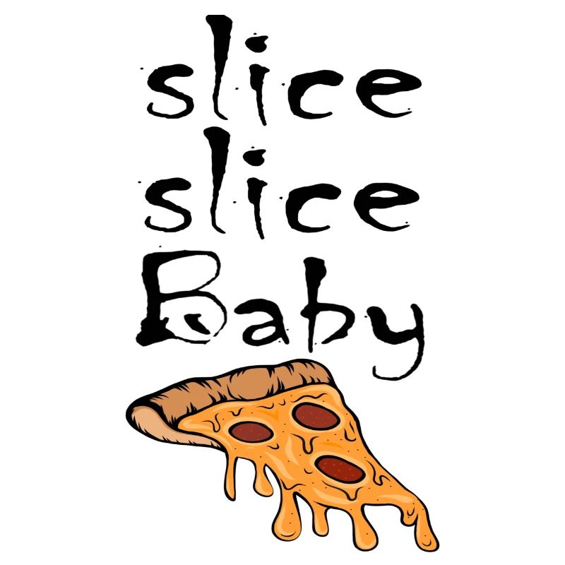 Tranche tranche de pizza pour bébé