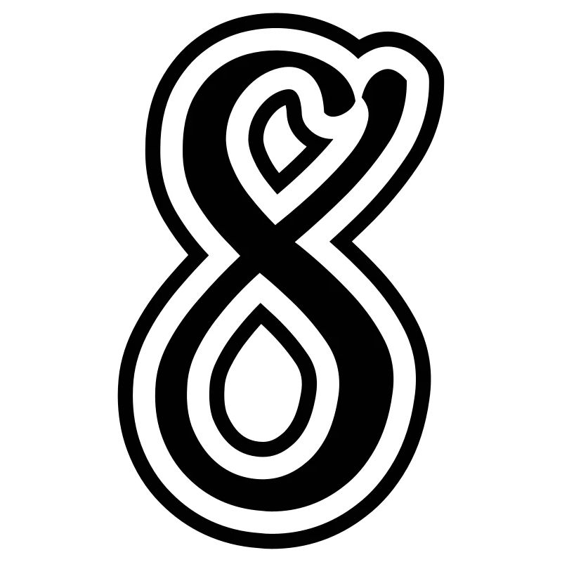 8 Zahl nummer