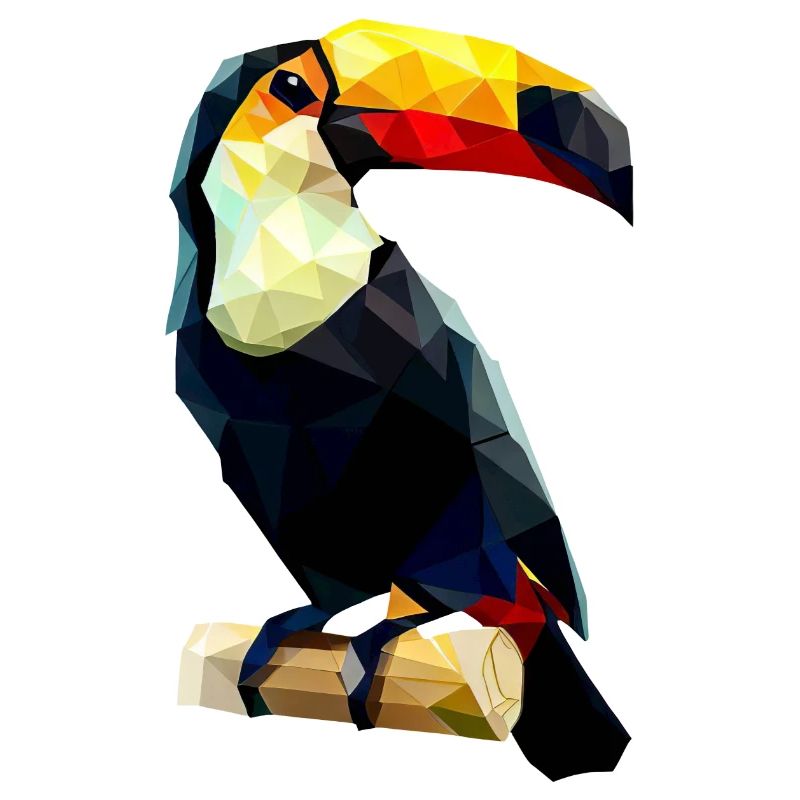 Polygonaler Tukan