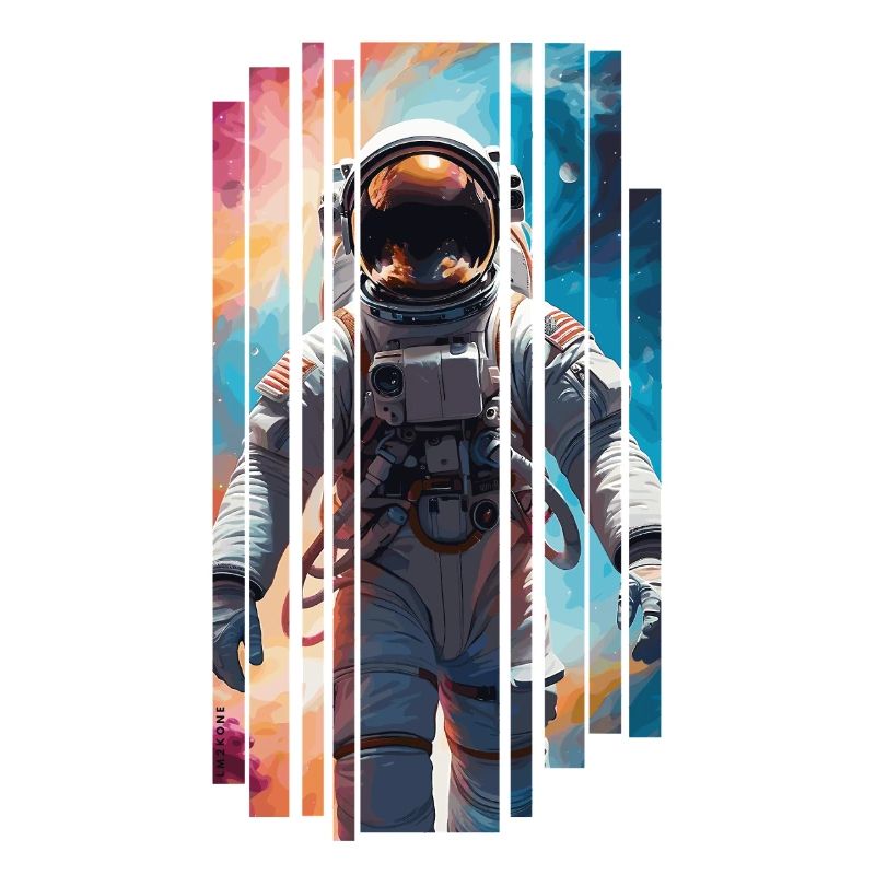 Weltraum-Astronaut