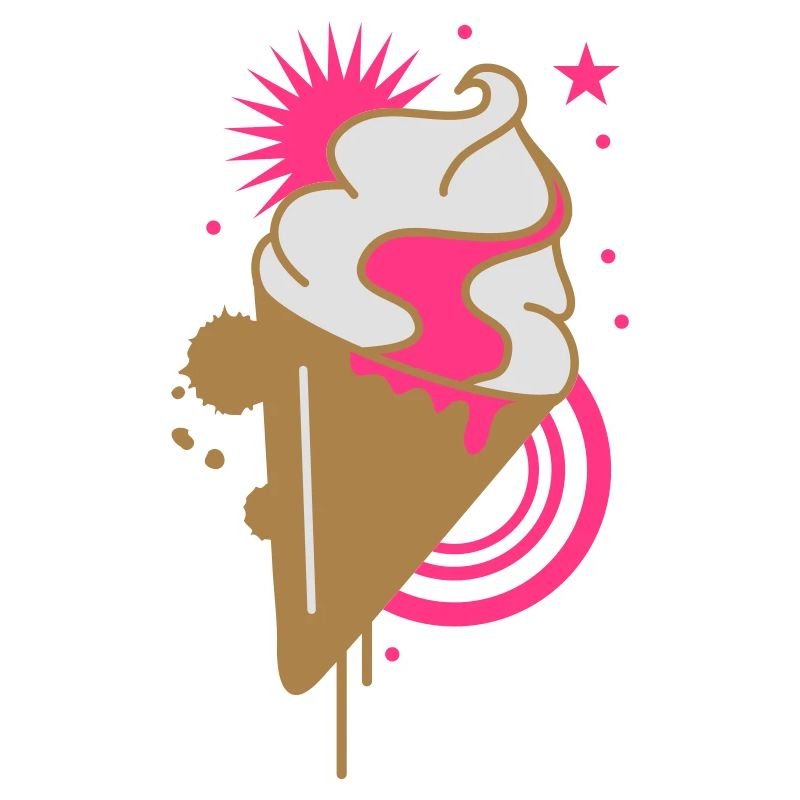 A cone with soft ice