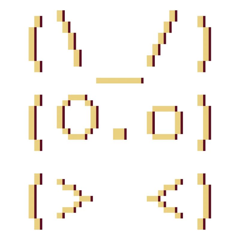 ASCII-art: bunny