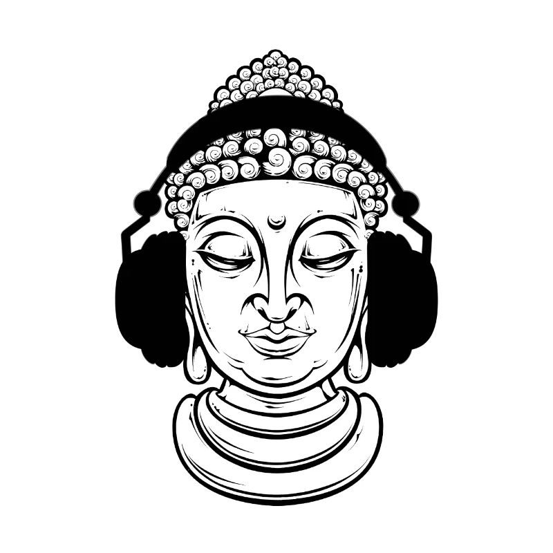 Buddha - Musik Kopfhörer
