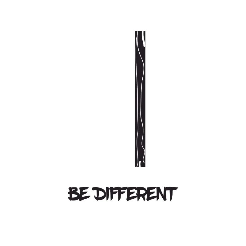 Be different