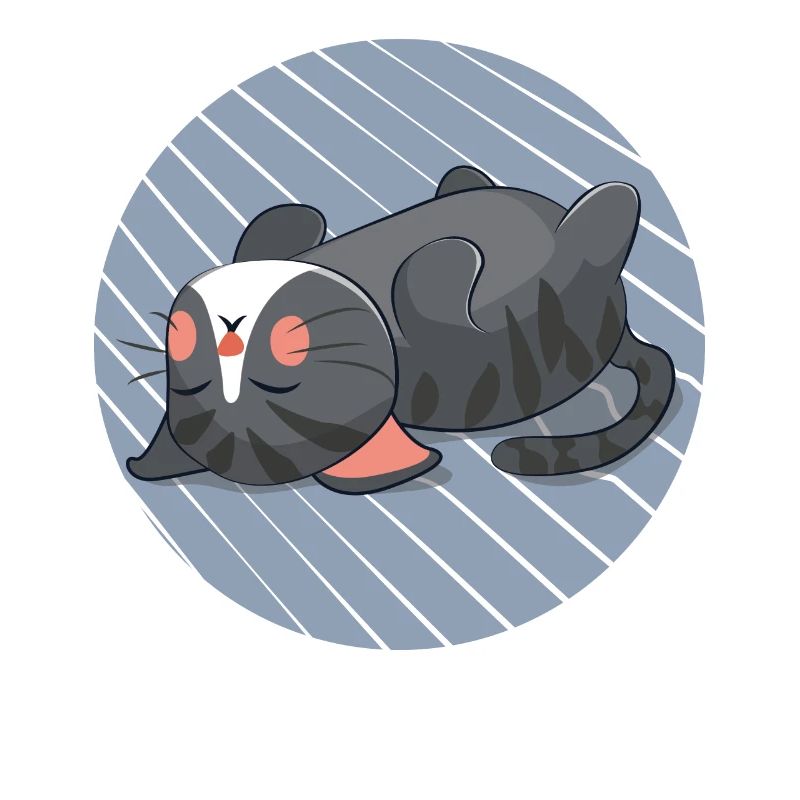 Schlafende Katze