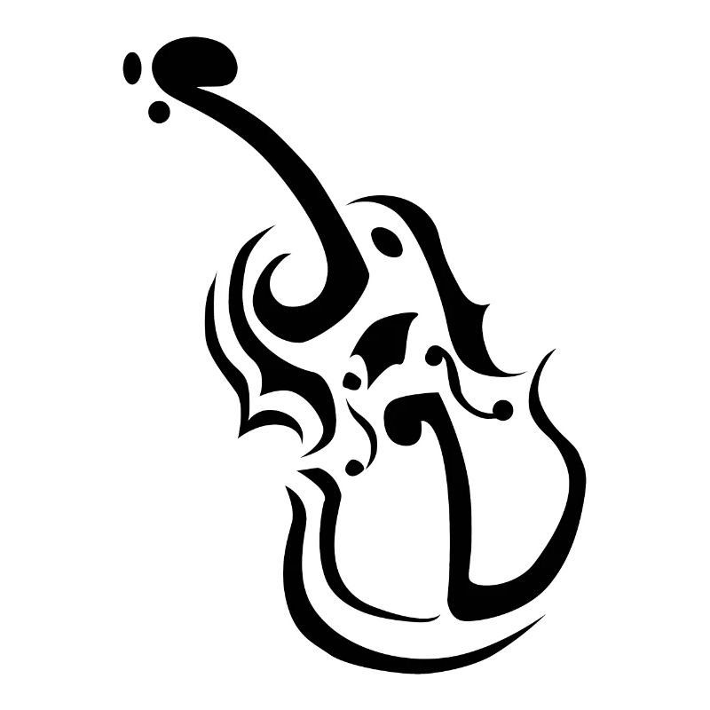 Violin Clipart Notes