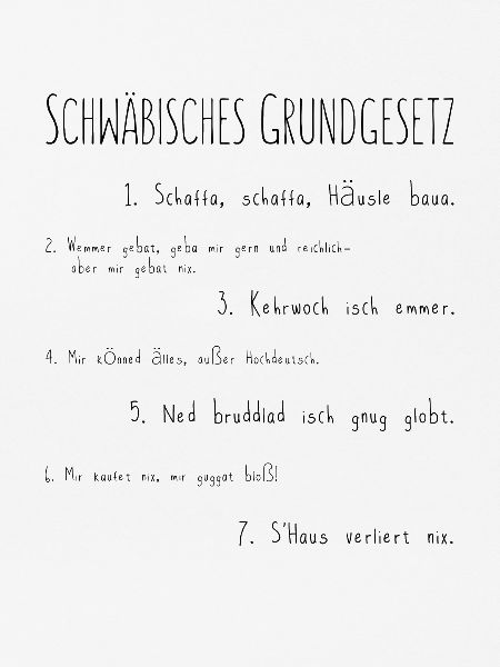 Schwäbisches Grundgesetz