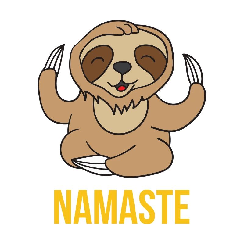 namaste sloth