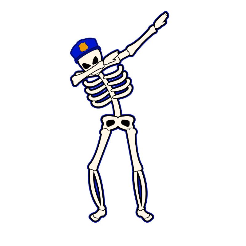 abtupfen Skeleton