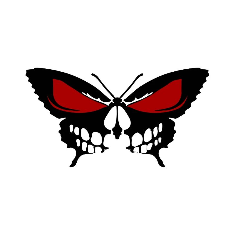 Skull Butterfly