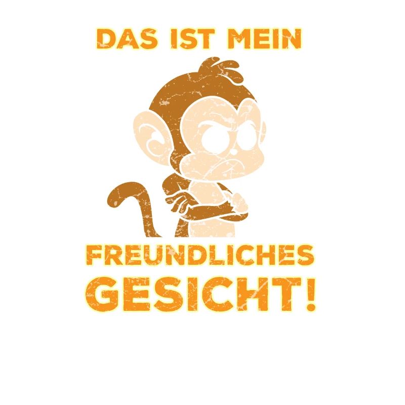 Freundlicher Affe