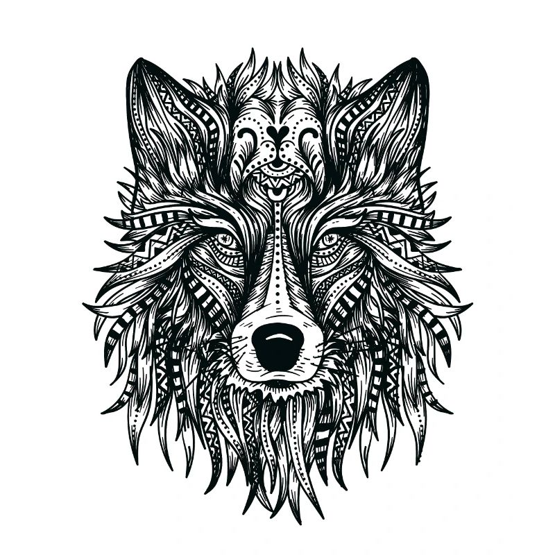 Wolf Mandala