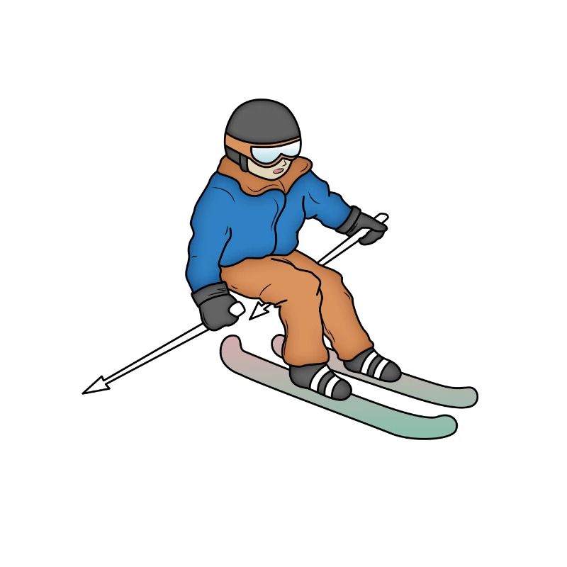 Ski Skiurlaub Skispringer
