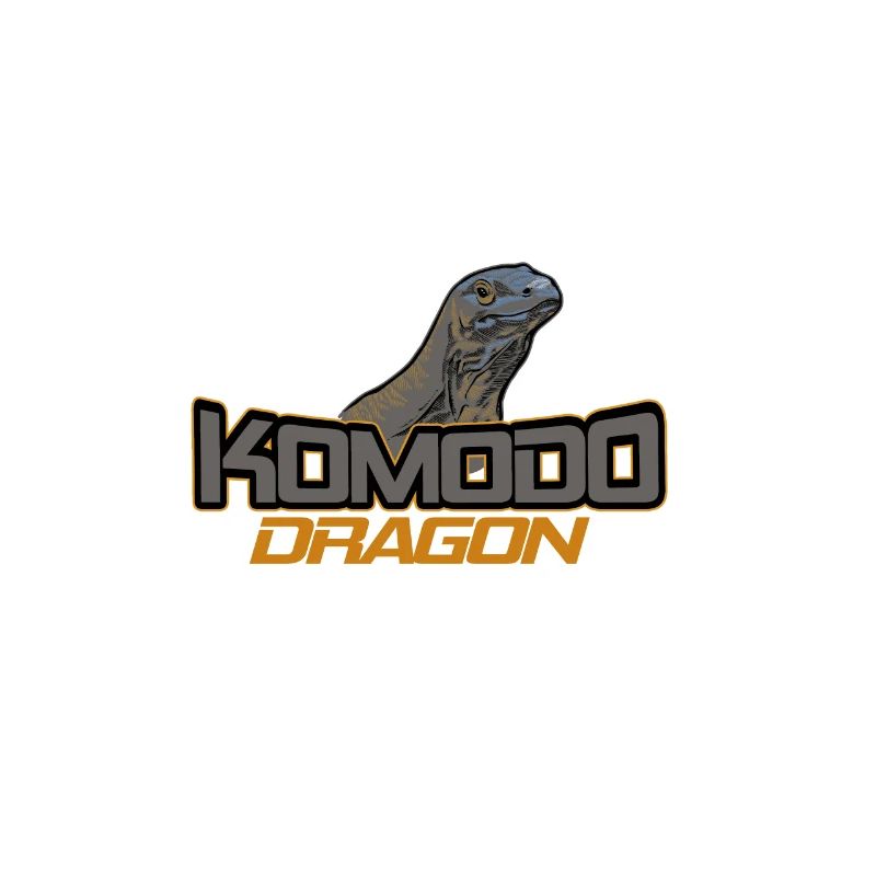 Komodo Waran Drache
