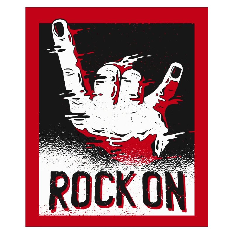 Hand rock tshirt