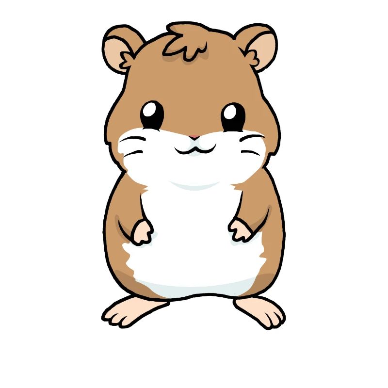 Kleiner Baby Hamster