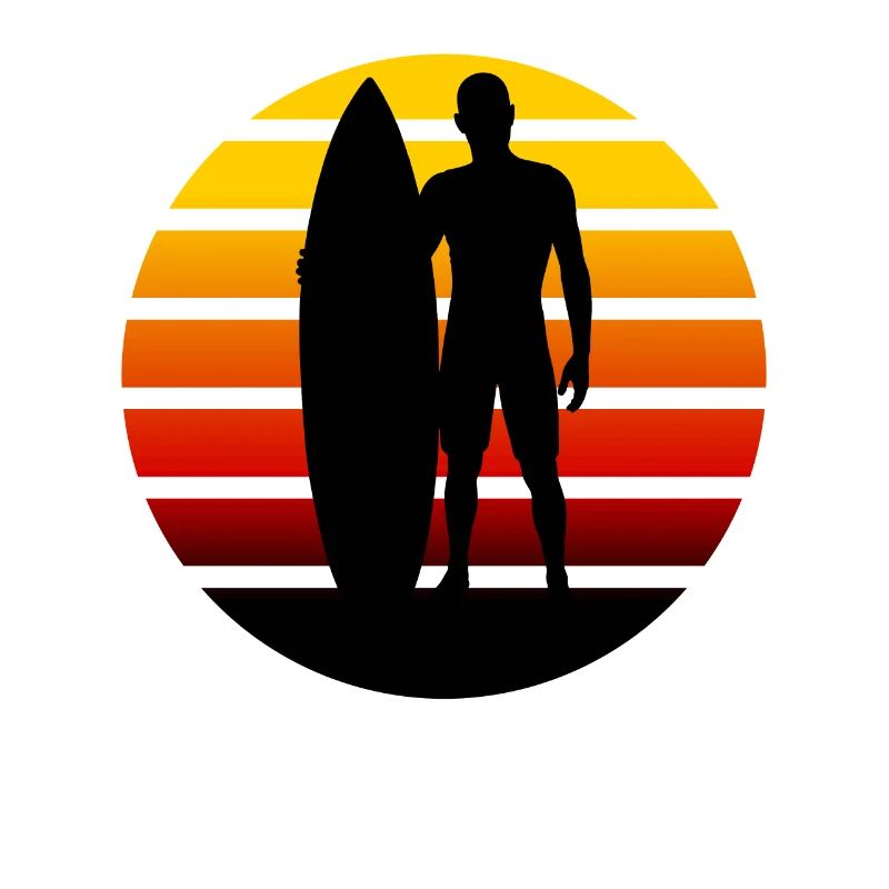 Surfer Retro Design
