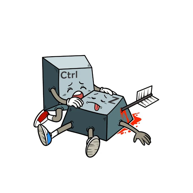 Tastatur Keyboard Computer PC Nerd Löschen Delete