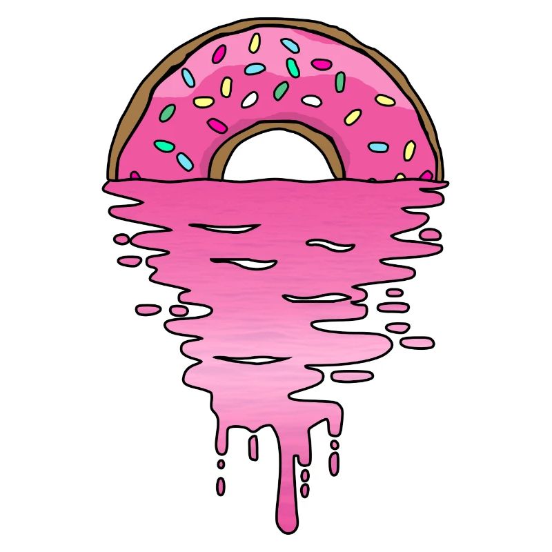 Donut Sonnenuntergang