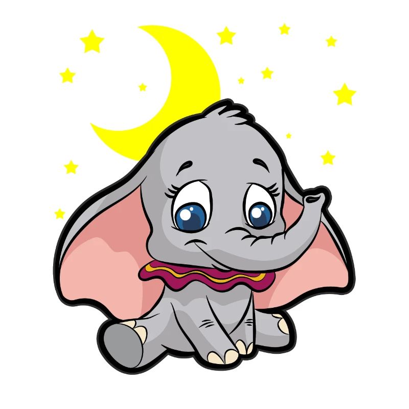 Elefant mit Segelohren