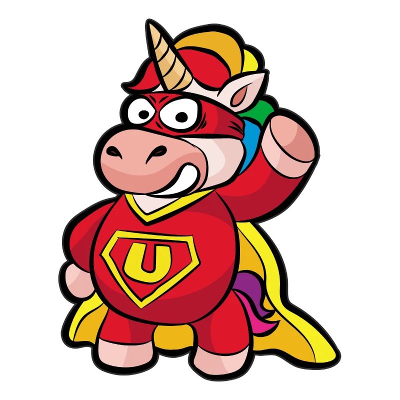 Superheld Einhorn