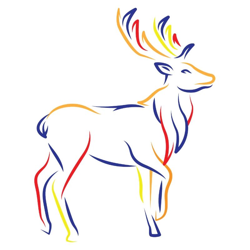 Deer Hirsch Silhuette