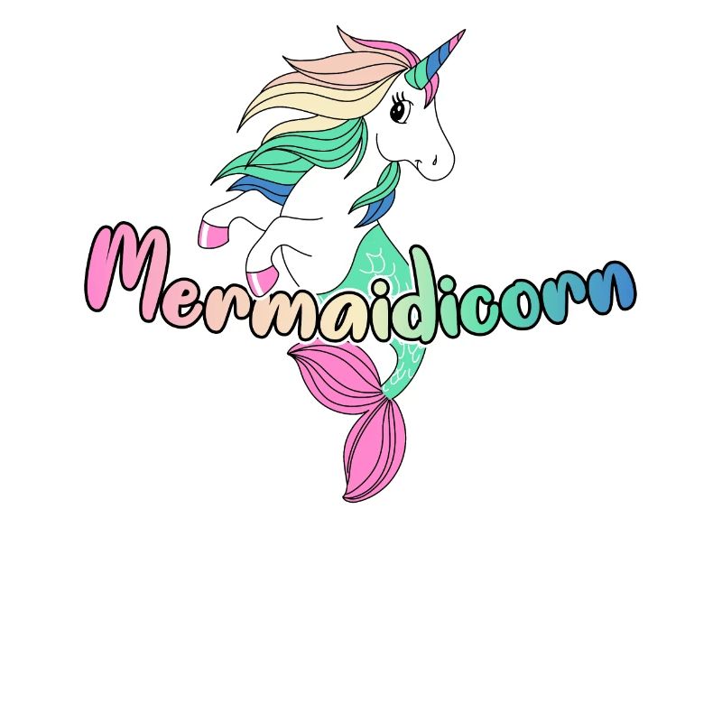 Einhorn Meerjungfrau