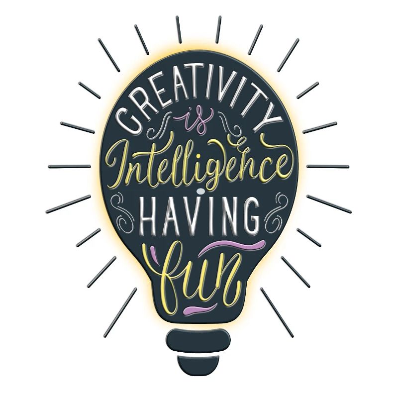 Creativity Is Intelligence Having Fun