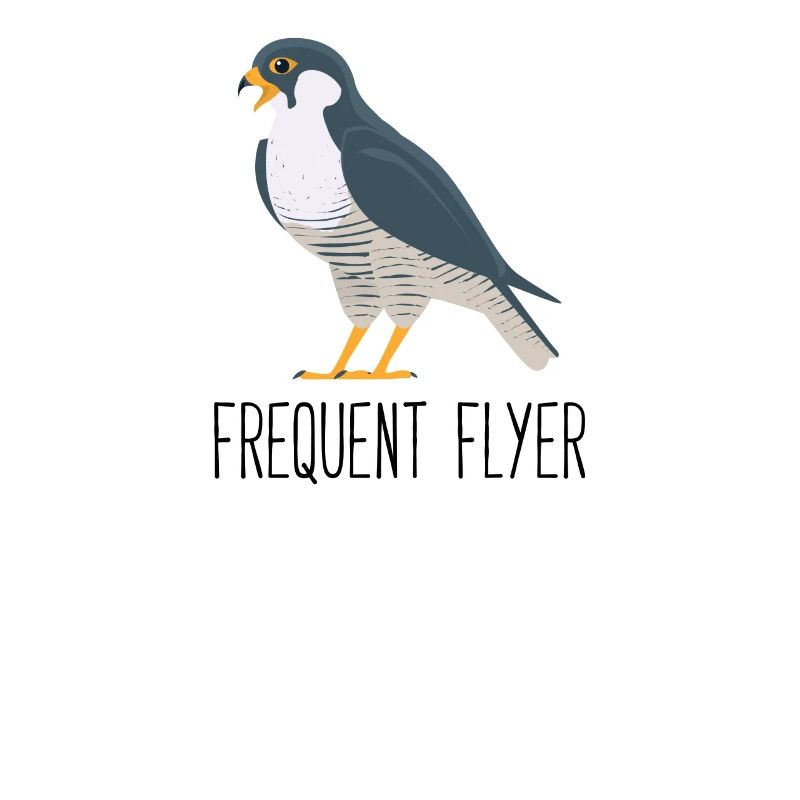 Lustiges Wanderfalken-Birder-Geschenk