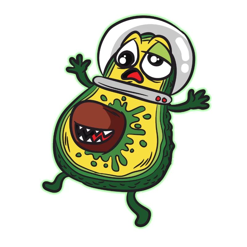 ALIEN AVOCADO Astronaut