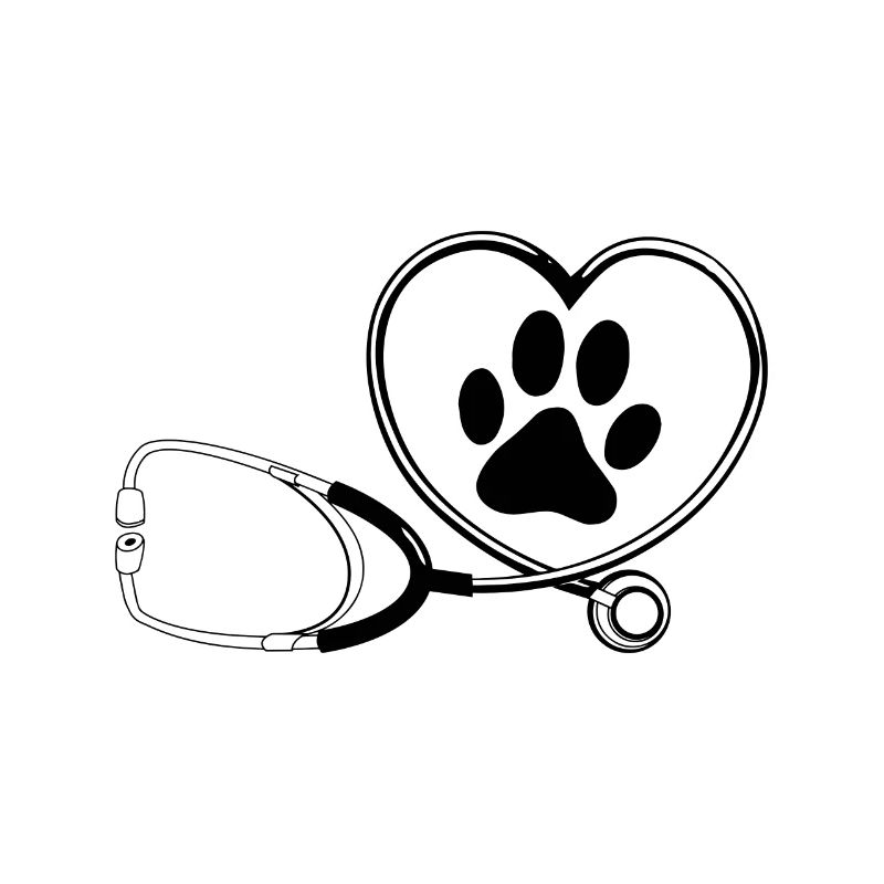 Niedliche Tierarzt-Tierarzt-Veterinär-Geschenkidee