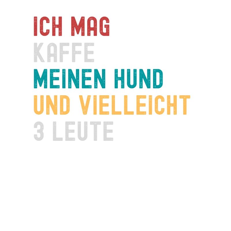 Kaffeetrinker und Hundebesitzer